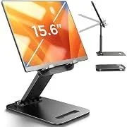 Lisen 15.2oz Foldable Stand Tablet Holder (4"-15.6" Tablets & Phones)