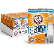 Arm & Hammer 14oz Fridge-n-Freezer Odor Absorber Baking Soda (12-Pack)