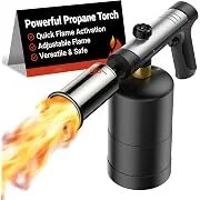 ThermoMaven PT03 One-Touch Max Fire Propane Torch Gun (Tank Not Included)