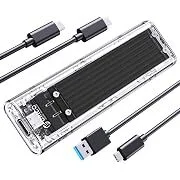 Orico 10Gbps Transparent M.2 NVMe SSD Enclosure