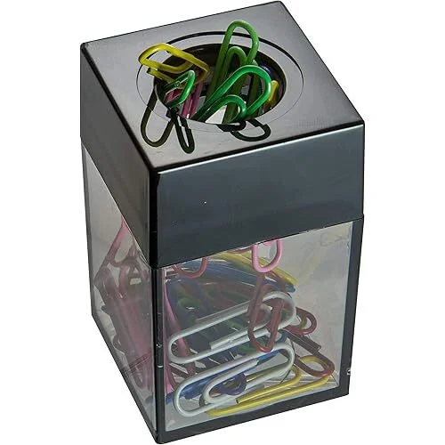 Officemate Magnetic Clip Dispenser (100 Clip Capacity)