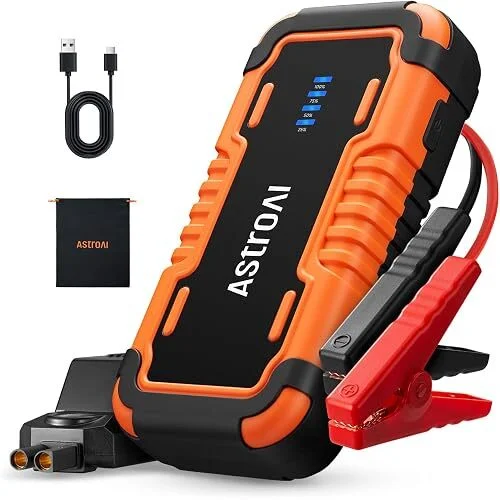 AstroAI P10 5000A 12V Portable Car Battery Jump Starter (10L Gas & 8L Diesel)