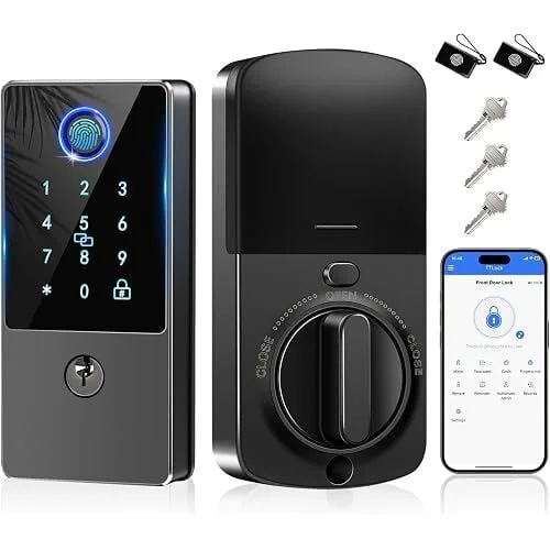 Volibel Keyless Entry Fingerprint Keypad Smart Door Deadbolt