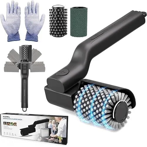 Safuciiv Q8 3-Speed 7-Angle USB-C Rechargeable Electric Grill Brush (Max Torque 24kg)