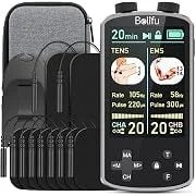 Belifu 4-in-1 36-Mode 20-Intensity 3.8" Display TENS EMS Unit Muscle Stimulator