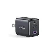 Ugreen 30W 3-Port GaN II Fast USB-C & USB-A Charger Block