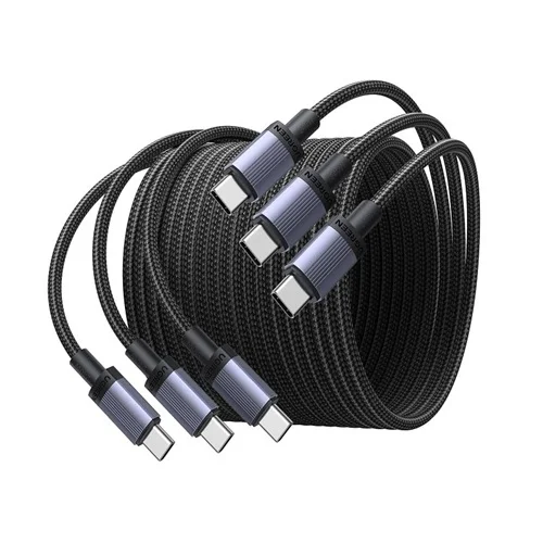 Ugreen 240W 6.6' USB-C to USB-C Cable (3-Pack)