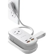 ORICO 65W GaN 4ft Extension Cord w/ 7-in-1 Power Strip