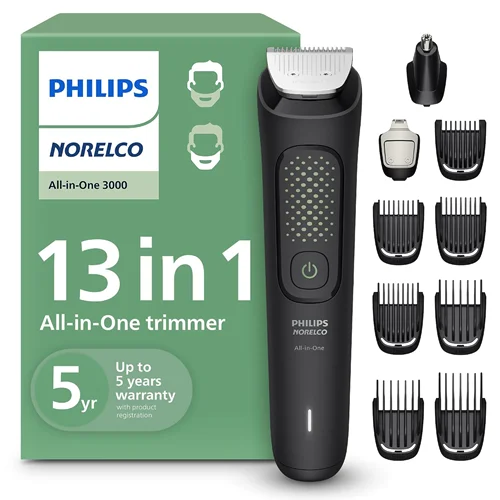 Philips Norelco All-in-One 3000 13-in-1 8-Length Settings Hair Trimmer