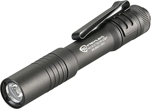Streamlight MicroStream 250-Lumen USB Rechargeable Multi-Mode Flashlight