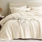 Petrichor Fluffy Ultra-Soft King Comforter Set with 2-Pillowcase