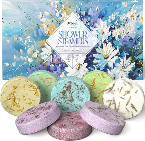 Donmis Shower Steamers Aromatherapy Tablets (8-Pack)