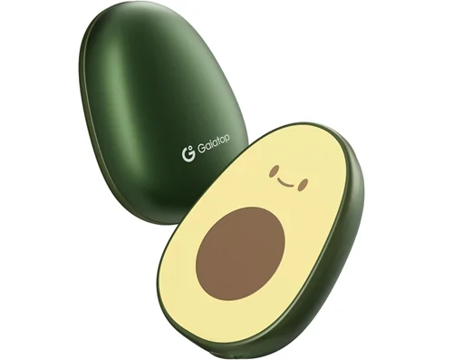 Gaiatop 3-Heat Levels Magnetic Avocado Rechargeable Hand Warmers (2-Pack)