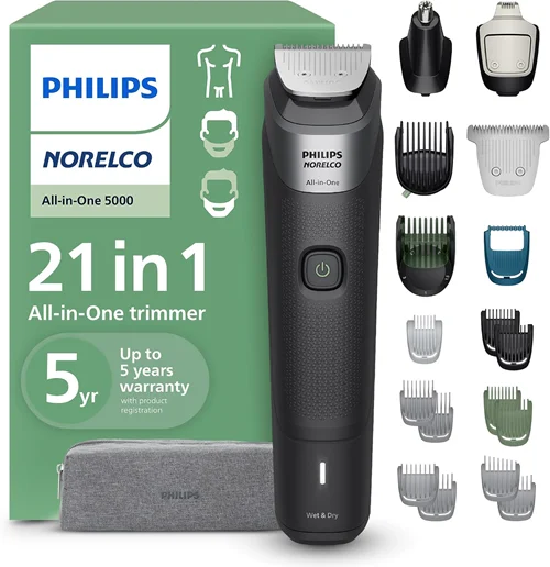 Philips Norelco All-in-One 5000 21-in-1 Hair Trimmer