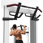 A doorway pull-up bar
