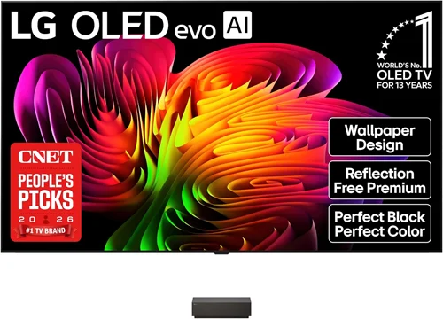 LG Evo AI W6 77" 4K 120Hz OLED Smart TV