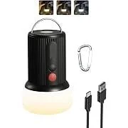 EZVALO 6000mAh 300lm Compact Rechargeable Camping Lantern