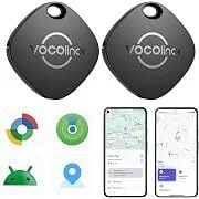 Vocolinc Android & Apple iOS Air Tracker Smart Tags (2-Pack)