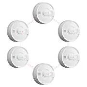 X-Sense SD20-W Interconnected Smoke Detector (6-Pack)