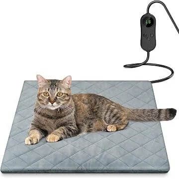 Xucnb 18x18" Heated Indoor Pet Bed