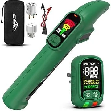 Sqech Circuit Breaker Tester Kit with Display