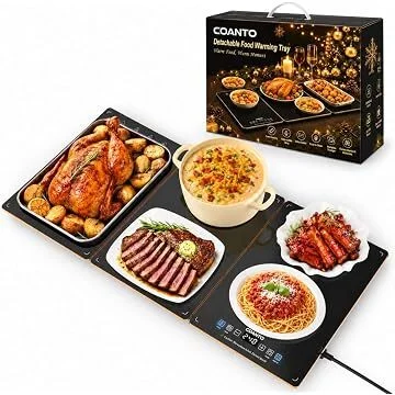 Coanto 32x15" 3 Modular Electric Food Warming Tray