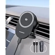 Miisso 25W Qi2.2 Magnetic Wireless Car Mount Charger with Cooling Fan