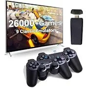 RTFV 2.4GHz 4K HDMI Wireless Retro Console with 9 Classic Emulators