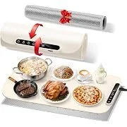 Merfervor Rollable Silicone Food Warming Mat  (XL- 24"x16")