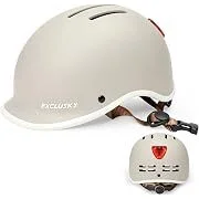 Exclusky Unisex Retro Visor Adjustable Bike Helmet