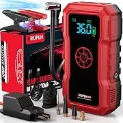 Kruplh 9000A 12V Portable Car Battery Jump Starter with Air Compressor