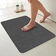 Tyuu 16" x 24" Non Slip Washable Thin Bath Mat