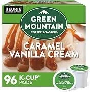 Green Mountain Coffee Roasters Caramel Vanilla Cream Single-Serve K-Cup Pods (96-Count)